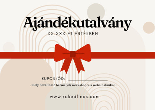 Workshop Ajándékutalvány